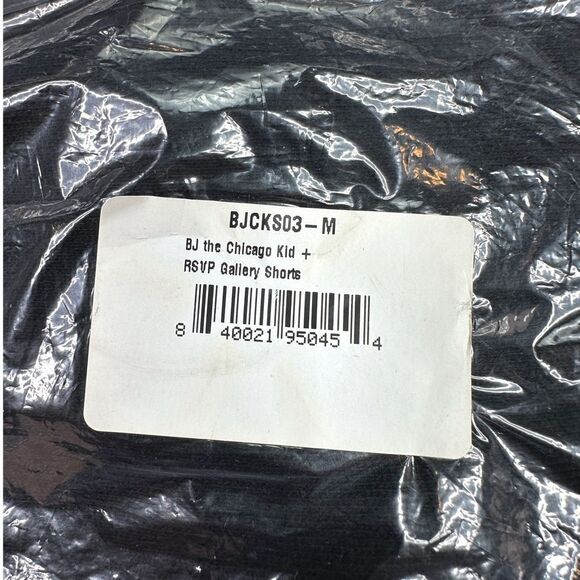 BJ The Chicago Kid + RSVP Gallery Black Fleece Shorts - Size Medium - Picture 6 of 6